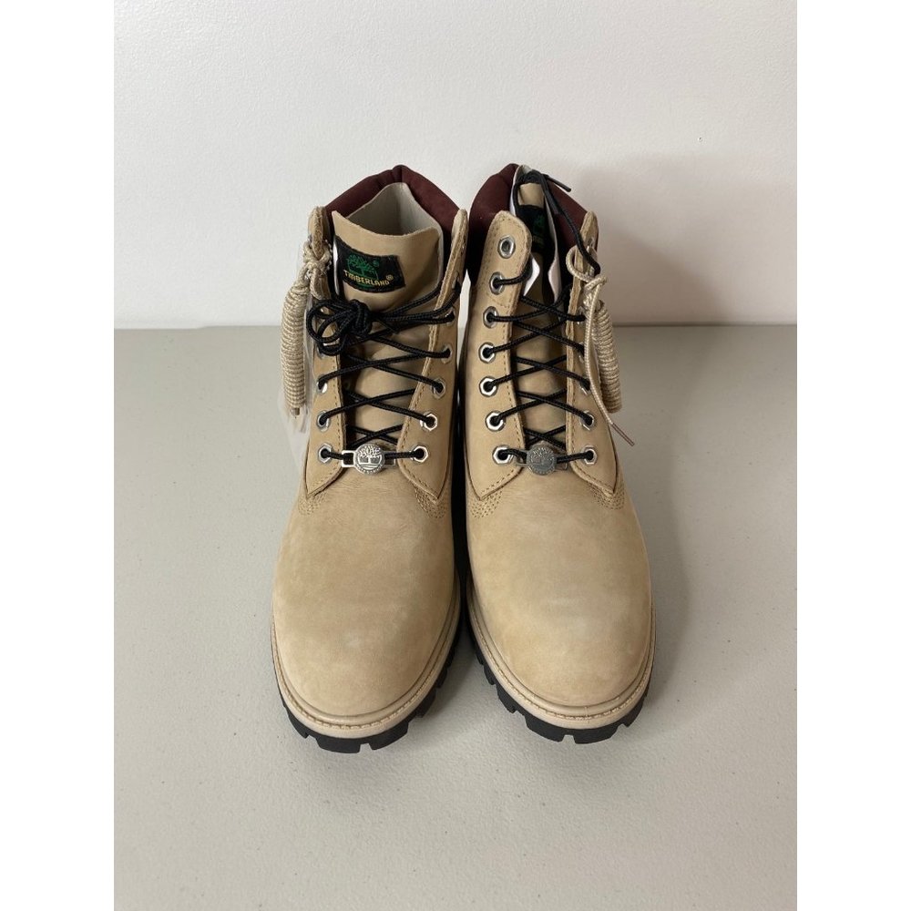 Timberland 6 Inch Premium Nubuck Boots Beige TB0A2M19 Men’s - Picture 2 of 7
